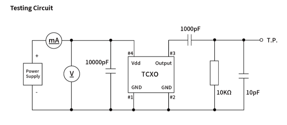 TCXO-Testing Circuit