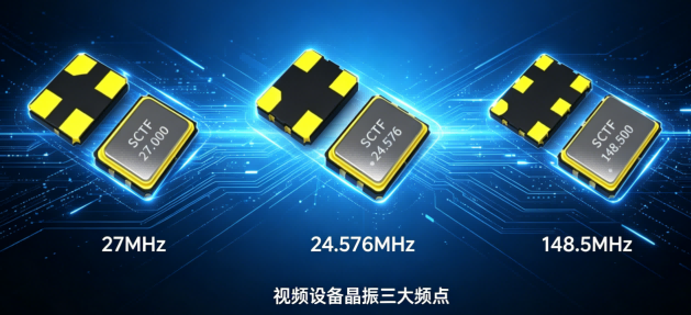 27MHz、24.576MHz、148.5MHz：視頻設(shè)備晶振頻率來源與選型指南